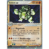 Golem EX 91/97 EX Dragon Holo Ultra Rare Trainer Pokemon Card NEAR MINT TCG
