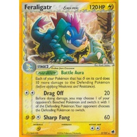 Feraligatr (Delta Species) 2/101 EX Dragon Frontiers Holo Rare Pokemon Card NEAR MINT TCG