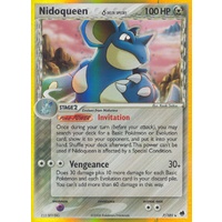 Nidoqueen (Delta Species) 7/101 EX Dragon Frontiers Holo Rare Pokemon Card NEAR MINT TCG