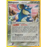 Nidoqueen (Delta Species) 7/101 EX Dragon Frontiers Holo Rare Pokemon Card NEAR MINT TCG