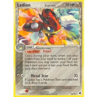 Ledian (Delta Species) 18/101 EX Dragon Frontiers Rare Pokemon Card NEAR MINT TCG