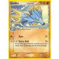 Seadra (Delta Species) 37/101 EX Dragon Frontiers Uncommon Pokemon Card NEAR MINT TCG