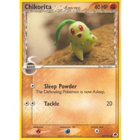 Chikorita (Delta Species) 44/101 EX Dragon Frontiers Common Pokemon Card NEAR MINT TCG