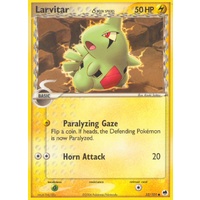 Larvitar (Delta Species) 52/101 EX Dragon Frontiers Common Pokemon Card NEAR MINT TCG