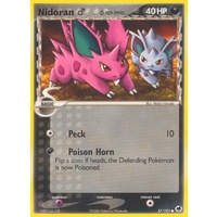 Nidoran (Delta Species) 57/101 EX Dragon Frontiers Common Pokemon Card NEAR MINT TCG