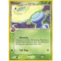 Wooper (Delta Species) 71/101 EX Dragon Frontiers Common Pokemon Card NEAR MINT TCG