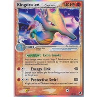 Kingdra ex (Delta Species) 94/101 EX Dragon Frontiers Holo Ultra Rare Pokemon Card NEAR MINT TCG
