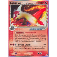 LIGHTLY PLAYED Latias ex (Delta Species) 95/101 EX Dragon Frontiers Holo Ultra Rare Pokemon Card TCG