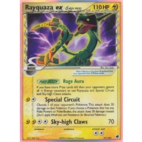 Rayquaza ex (Delta Species) 97/101 EX Dragon Frontiers Holo Ultra Rare Pokemon Card NEAR MINT TCG