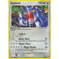 Exploud 3/106 EX Emerald Holo Rare Pokemon Card NEAR MINT TCG