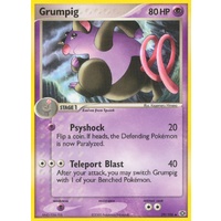 Grumpig 29/106 EX Emerald Uncommon Pokemon Card NEAR MINT TCG
