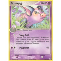 Grumpig 30/106 EX Emerald Uncommon Pokemon Card NEAR MINT TCG