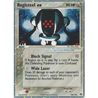 Registeel ex 100/106 EX Emerald Holo Ultra Rare Pokemon Card NEAR MINT TCG