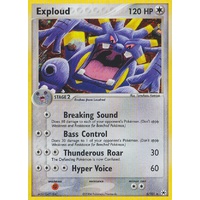 Exploud 6/101 EX Hidden Legends Holo Rare Pokemon Card NEAR MINT TCG