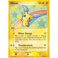 Minun 67/101 EX Hidden Legends Common Pokemon Card NEAR MINT TCG