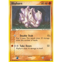 Rhyhorn 70/101 EX Hidden Legends Common Pokemon Card NEAR MINT TCG