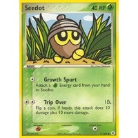 Seedot 71/101 EX Hidden Legends Common Pokemon Card NEAR MINT TCG