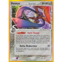 Deoxys (Delta Species) 4/110 EX Holon Phantoms Holo Rare Pokemon Card NEAR MINT TCG