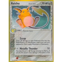 Raichu (Delta Species) 15/110 EX Holon Phantoms Holo Rare Pokemon Card NEAR MINT TCG