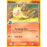 Mankey (Delta Species) 70/110 EX Holon Phantoms Common Pokemon Card NEAR MINT TCG