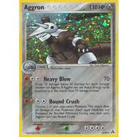 Aggron 2/92 EX Legend Maker Holo Rare Pokemon Card NEAR MINT TCG
