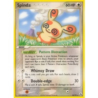 Spinda 26/92 EX Legend Maker Rare Pokemon Card NEAR MINT TCG