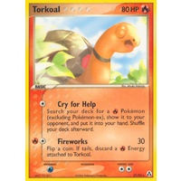 Torkoal 27/92 EX Legend Maker Rare Pokemon Card NEAR MINT TCG