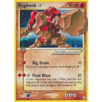 Regirock Gold Star 91/92 EX Legend Maker Holo Ultra Rare Pokemon Card NEAR MINT TCG