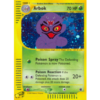 Arbok 3/165 E-Series Expedition Holo Rare Pokemon Card NEAR MINT TCG