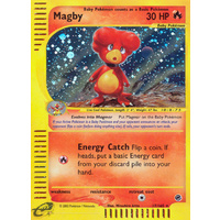 Magby 17/165 E-Series Expedition Holo Rare Pokemon Card NEAR MINT TCG