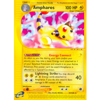 Ampharos 34/165 E-Series Expedition Rare Pokemon Card NEAR MINT TCG