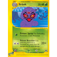 Arbok 35/165 E-Series Expedition Rare Pokemon Card NEAR MINT TCG