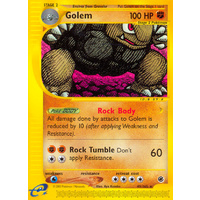 Golem 49/165 E-Series Expedition Rare Pokemon Card NEAR MINT TCG