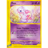 Mew 55/165 E-Series Expedition Rare Pokemon Card NEAR MINT TCG