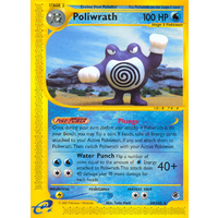 Poliwrath 60/165 E-Series Expedition Rare Pokemon Card NEAR MINT TCG