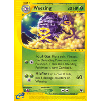 Weezing 70/165 E-Series Expedition Rare Pokemon Card NEAR MINT TCG