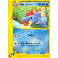 Croconaw 74/165 E-Series Expedition Uncommon Pokemon Card NEAR MINT TCG