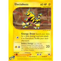 Electabuzz 76/165 E-Series Expedition Uncommon Pokemon Card NEAR MINT TCG