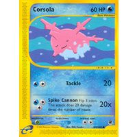 Corsola 102/165 E-Series Expedition Common Pokemon Card NEAR MINT TCG