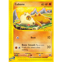 Cubone 103/165 E-Series Expedition Common Pokemon Card NEAR MINT TCG