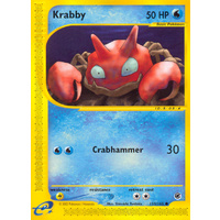 Krabby 115/165 E-Series Expedition Common Pokemon Card NEAR MINT TCG