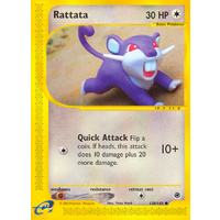 Rattata 128/165 E-Series Expedition Common Pokemon Card NEAR MINT TCG