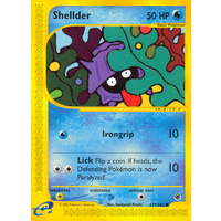 Shellder 129/165 E-Series Expedition Common Pokemon Card NEAR MINT TCG