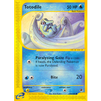 Totodile 135/165 E-Series Expedition Common Pokemon Card NEAR MINT TCG