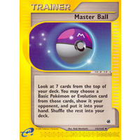 Master Ball 143/165 E-Series Expedition Uncommon Trainer Pokemon Card NEAR MINT TCG