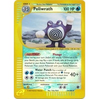 Poliwrath 24/165 E-Series Expedition Reverse Holo Rare Pokemon Card NEAR MINT TCG