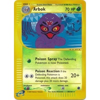 Arbok 35/165 E-Series Expedition Reverse Holo Rare Pokemon Card NEAR MINT TCG