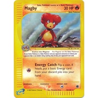 Magby 52/165 E-Series Expedition Reverse Holo Rare Pokemon Card NEAR MINT TCG