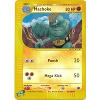 Machoke 85/165 E-Series Expedition Reverse Holo Uncommon Pokemon Card NEAR MINT TCG
