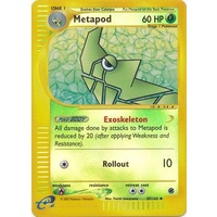 Metapod 87/165 E-Series Expedition Reverse Holo Uncommon Pokemon Card NEAR MINT TCG